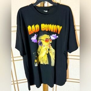 Bad Bunny Diva Black Graphic T-Shirt - Men’s 3XL